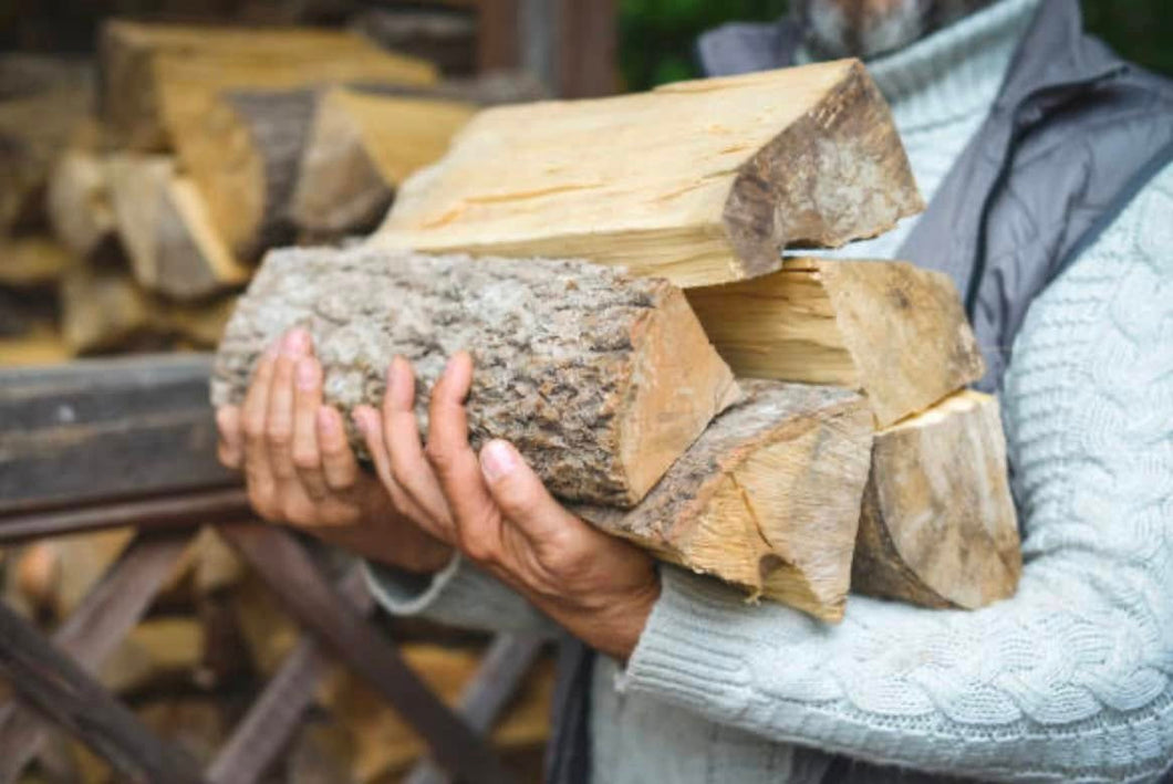 Small Bin of Firewood